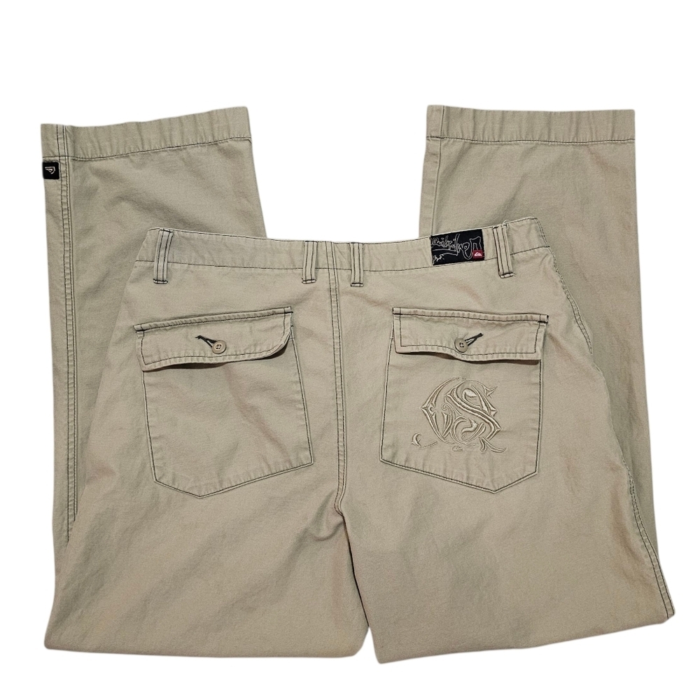 Y2k Quiksilver Tan Pants